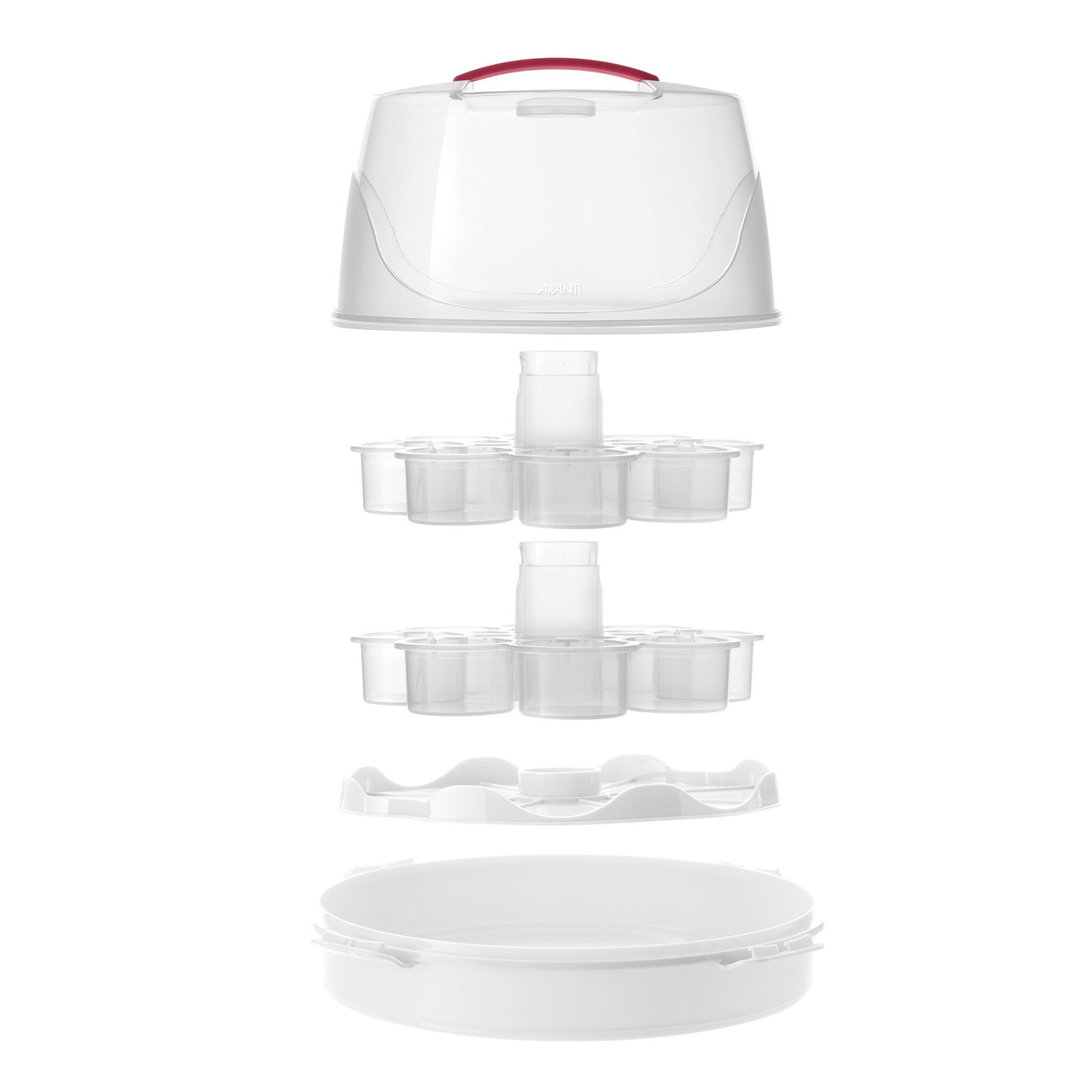 Universal Cupcake & Rectangular Cake Carrier - Avanti Homewares Australia