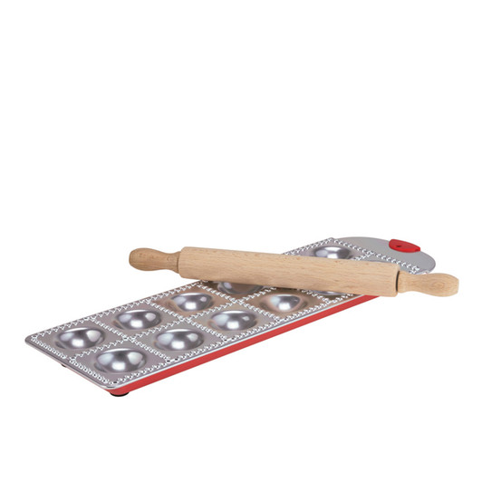 Ravioli Making Tray Set With Rolling Pin Ravioli Making Tray Set With Rolling Pin