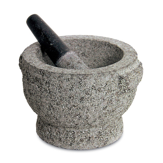 Rough Mortar And Pestle - 20cm