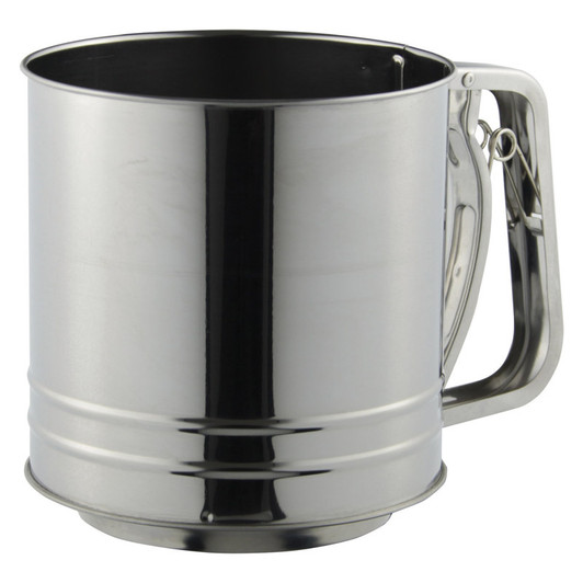 Stainless Steel Flour Sifter - 5 Cup Stainless Steel Flour Sifter - 5 Cup