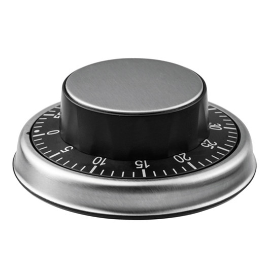Mechanical Kitchen Timer - White Mechanical Kitchen Timer - White
