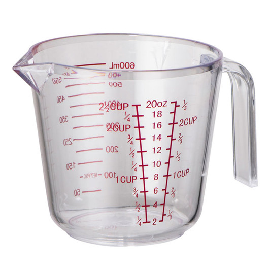 Measuring Jug - Australian  Standards - 600ml