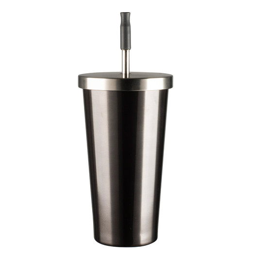 Insulated Smoothie Tumbler - 500ml - Gunmetal Insulated Smoothie Tumbler - 500ml - Gunmetal