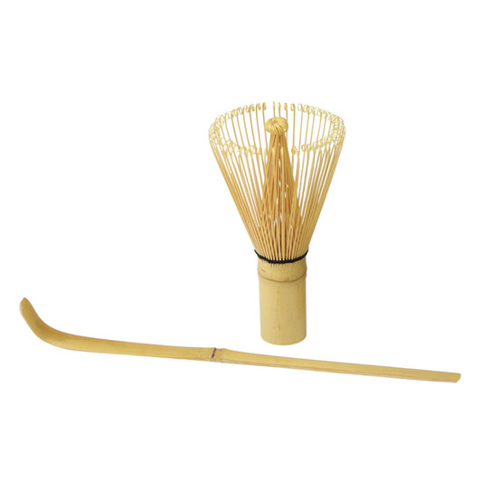 Bamboo Matcha Wisk And Scoop Set Bamboo Matcha Wisk And Scoop Set