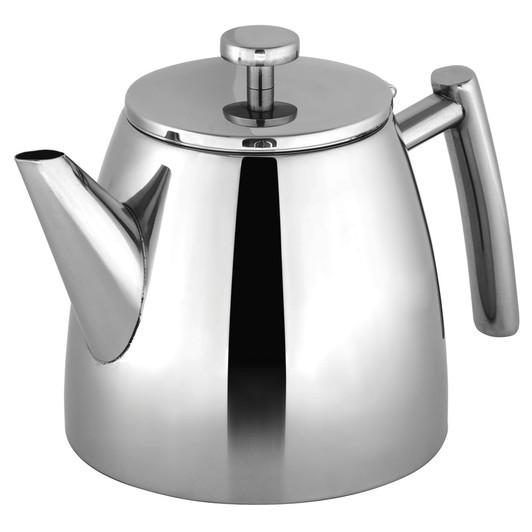 Modena Double Wall Teapot  - 1.2Litre - Stainless Steel
