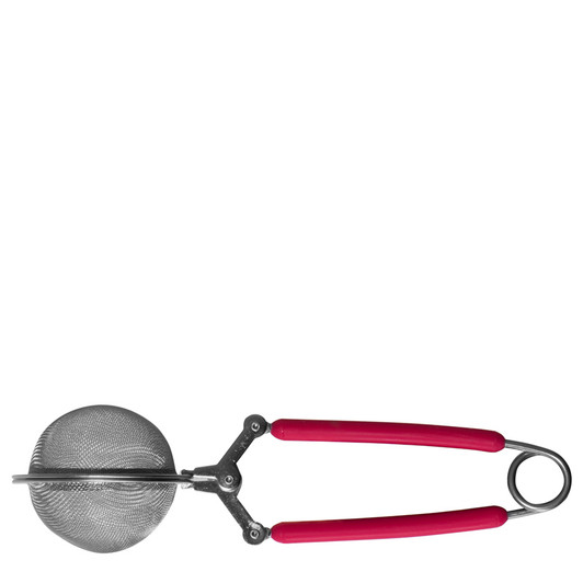 Snap Tea Ball Infuser With Silicone Handle Snap Tea Ball Infuser With Silicone Handle
