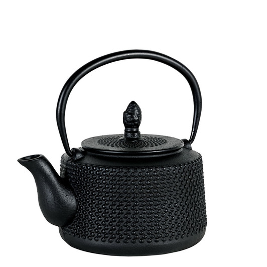 Emperor Hobnail Cast Iron  Teapot - 800ml  - Black Emperor Hobnail Cast Iron  Teapot - 800ml  - Black