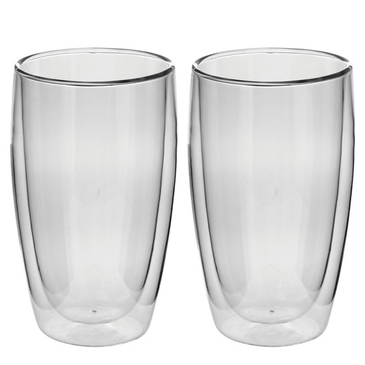 Caffe Twin Wall Glass - Set of 2 - 400ml Caffe Twin Wall Glass - Set of 2 - 400ml