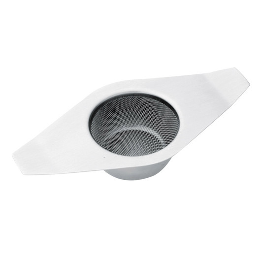 Tea Strainer With Drip Bowl - Stainless Steel Tea Strainer With Drip Bowl - Stainless Steel