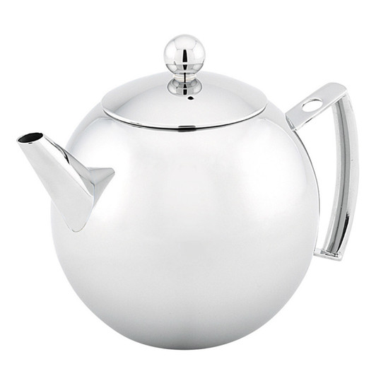 Mondo Teapot - 900ml / 6 Cup - Stainless Steel Mondo Teapot - 900ml / 6 Cup - Stainless Steel
