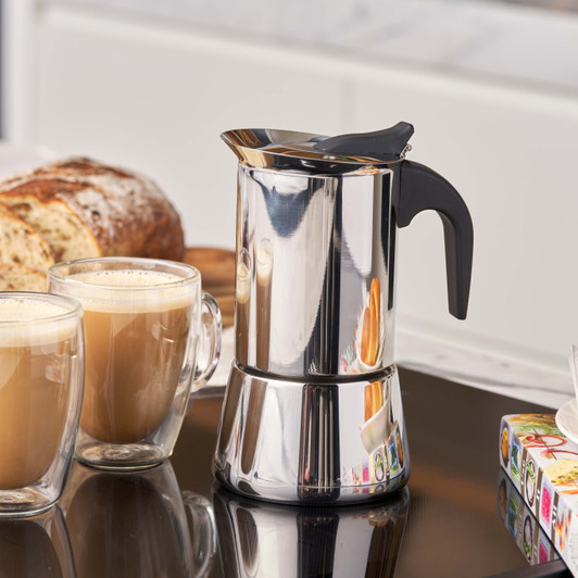 Inox Espresso Coffee Maker  - 200ml / 4 Cup Inox Espresso Coffee Maker  - 200ml / 4 Cup