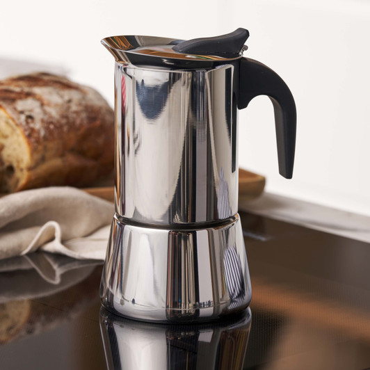 Inox Espresso Coffee Maker  - 300ml / 6 Cup Inox Espresso Coffee Maker  - 300ml / 6 Cup