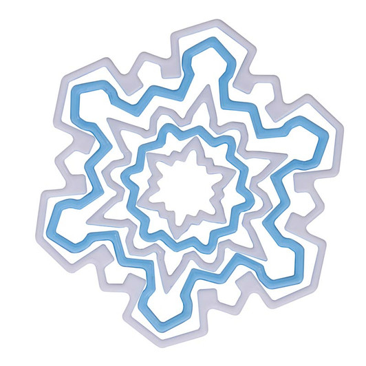 Snowflake Cookie Cutters 5 Piece Set