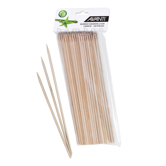 Bamboo Skewers 25cm - 100 piece pack Bamboo Skewers 25cm - 100 piece pack