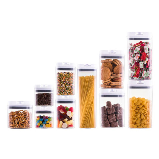 Flip Top Storage Container 10Pce Set - Flip Top Storage Container 10Pce Set -