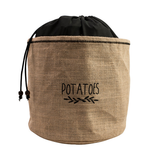 Potato Storage Bag - 24 x 24cm - Jute Potato Storage Bag - 24 x 24cm - Jute