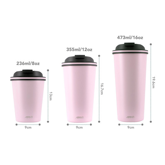 AVANTI GOCUP 236ML/8OZ PINK AVANTI GOCUP 236ML/8OZ PINK