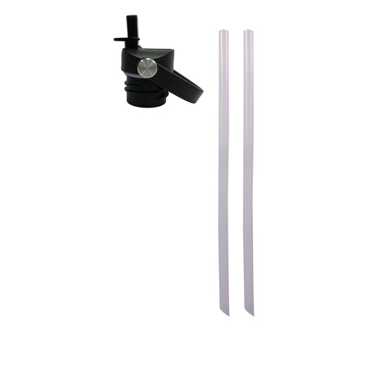 HydroPlus Sipper Lid with Two Straws HydroPlus Sipper Lid with Two Straws