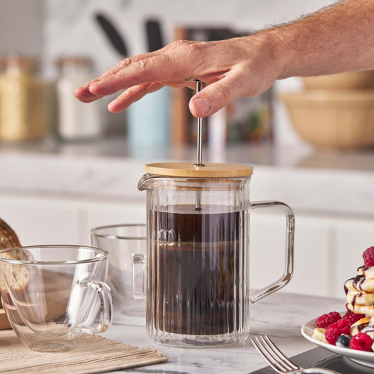 Rigato Double Wall Coffee Plunger - 600ml Rigato Double Wall Coffee Plunger - 600ml