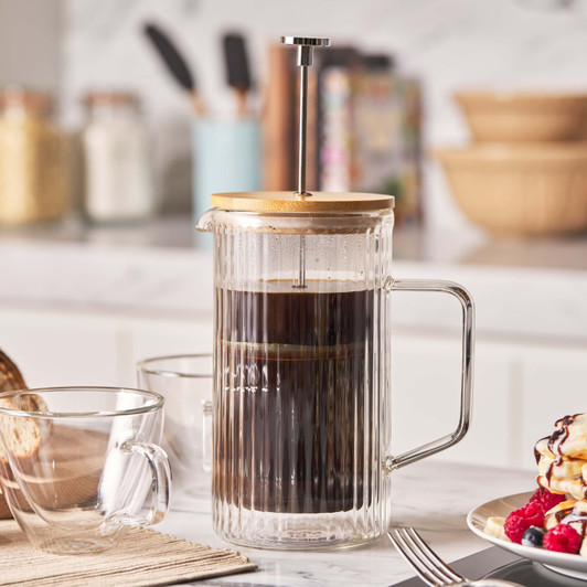 Rigato Double Wall Coffee Plunger - 1L Rigato Double Wall Coffee Plunger - 1L