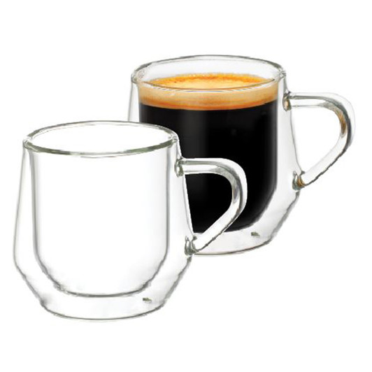 Capri Double Wall Glass 375ml - Set of 2 Capri Double Wall Glass 375ml - Set of 2