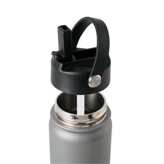 HydroSport Sipper Insulated Bottle - Platinum - 550ml