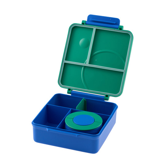 Yum Yum Bento Lunch Box w Insulated Food Jar - Green