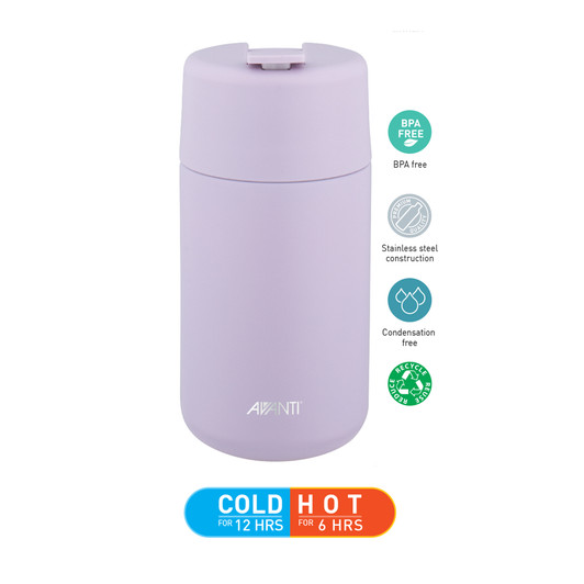 Brew Insulated Travel Cup 400ml - Lilac Brew Insulated Travel Cup 400ml - Lilac