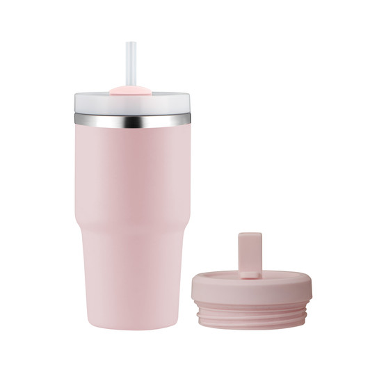 HydroQuench Insulated Smoothie Tumbler 550ml - Blush Pink HydroQuench Insulated Smoothie Tumbler 550ml - Blush Pink