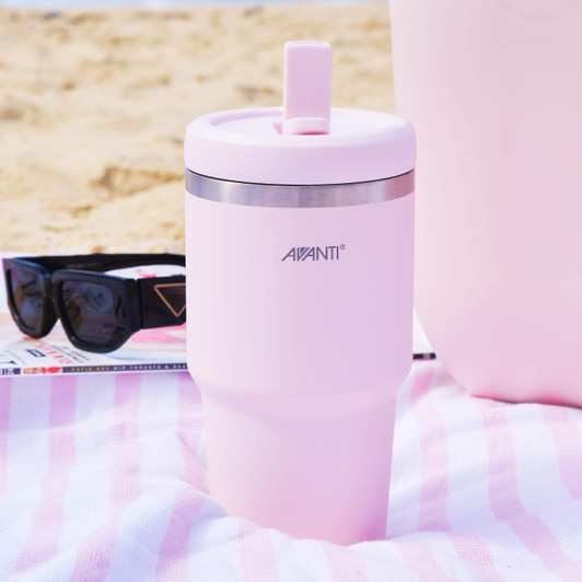 HydroQuench Insulated Smoothie Tumbler 550ml - Blush Pink HydroQuench Insulated Smoothie Tumbler 550ml - Blush Pink