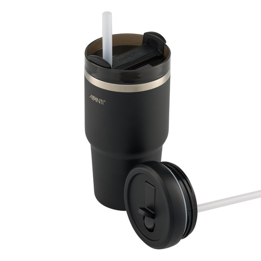 HydroQuench Insulated Smoothie Tumbler 550ml - Black HydroQuench Insulated Smoothie Tumbler 550ml - Black