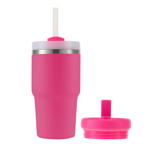 HydroQuench Insulated Smoothie Tumbler 550ml - Neon Pink HydroQuench Insulated Smoothie Tumbler 550ml - Neon Pink