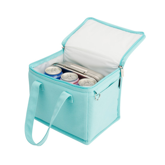 Avanti Canvas Lunch Bag - Sea Blue