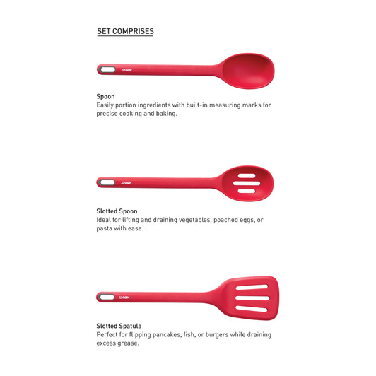 Avanti Silicone Utensil Set - 5 Piece Avanti Silicone Utensil Set - 5 Piece