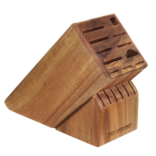 17 Slot Knife Block- Acacia 17 Slot Knife Block- Acacia