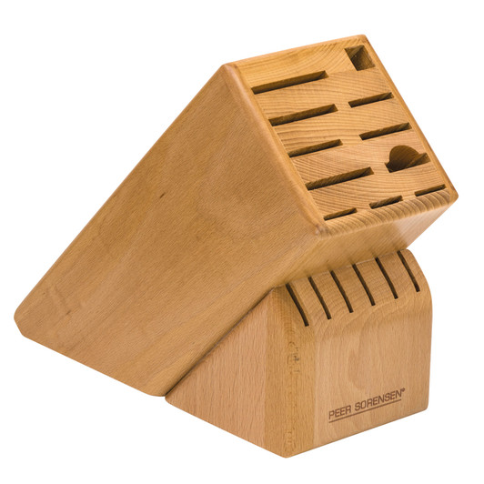 17 Slot Knife Block - Beechwood 17 Slot Knife Block - Beechwood