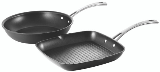 Cuisinart Chef iA+ 2pc Set With 26cm Frypan & 28cm Grill Pan