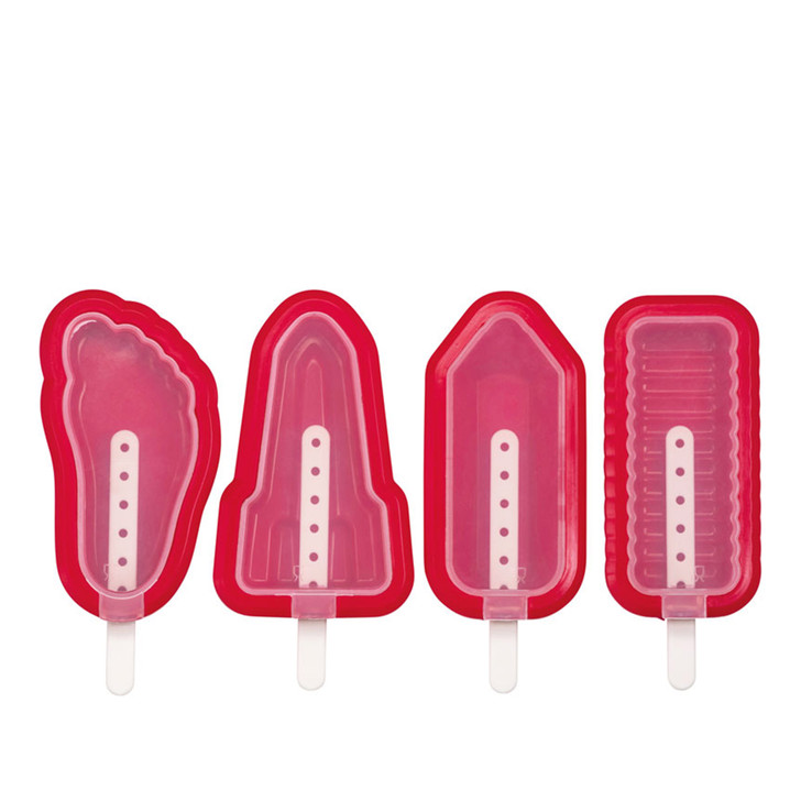 Stackable Ice Popscicle Moulds - Set of 4