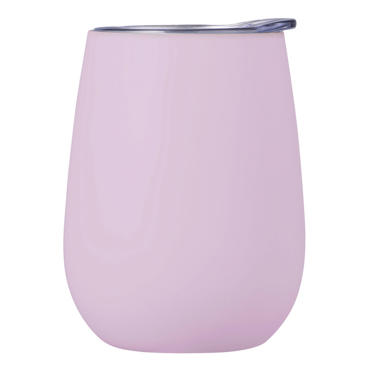 Double Wall Insulated Wine Tumbler - 300ml - Pink