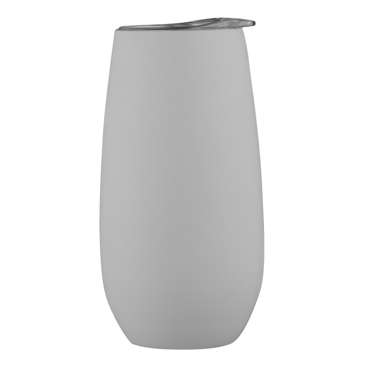 Double Wall Insulated Champagne Tumbler - 180ml - Dove Grey