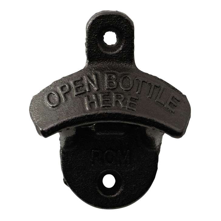 Rustic Cast Wall Mounted Bottle Opener