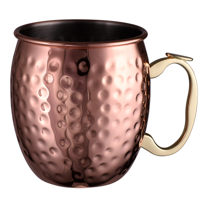 Moscow Mule Mug - Hammered Copper