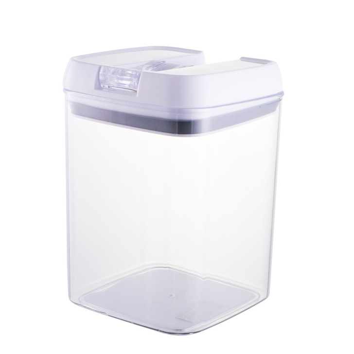 Flip Top Storage Container - 800ml - 10.5 x 10.5 x 15.5cm / 800ml