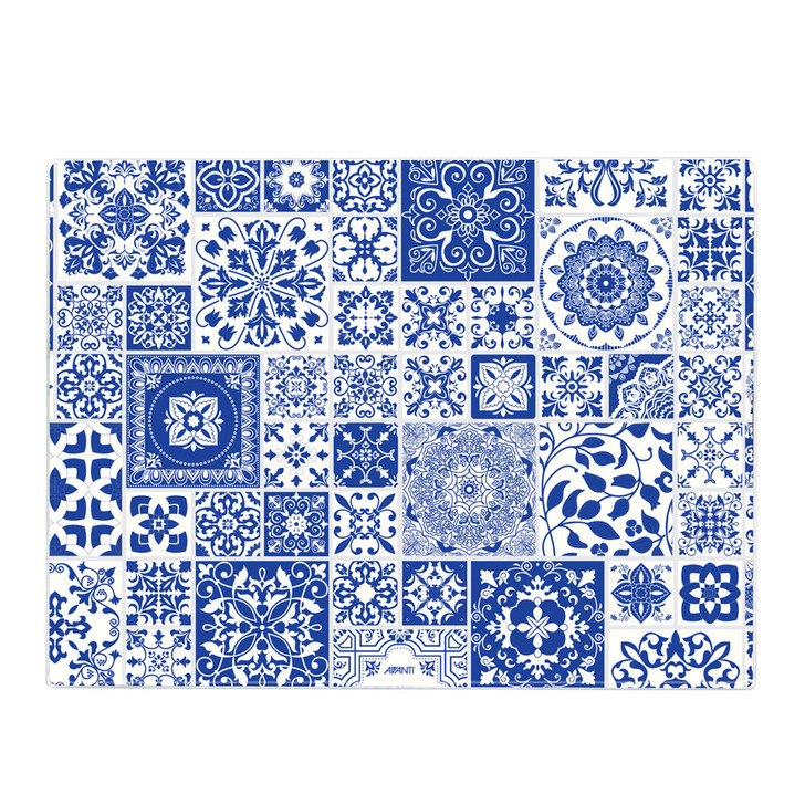 Tempered Glass Surface Protector - Mediterranean Tile