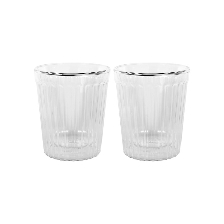 Rigato Double Wall Glasses Set of 2 - 80ml