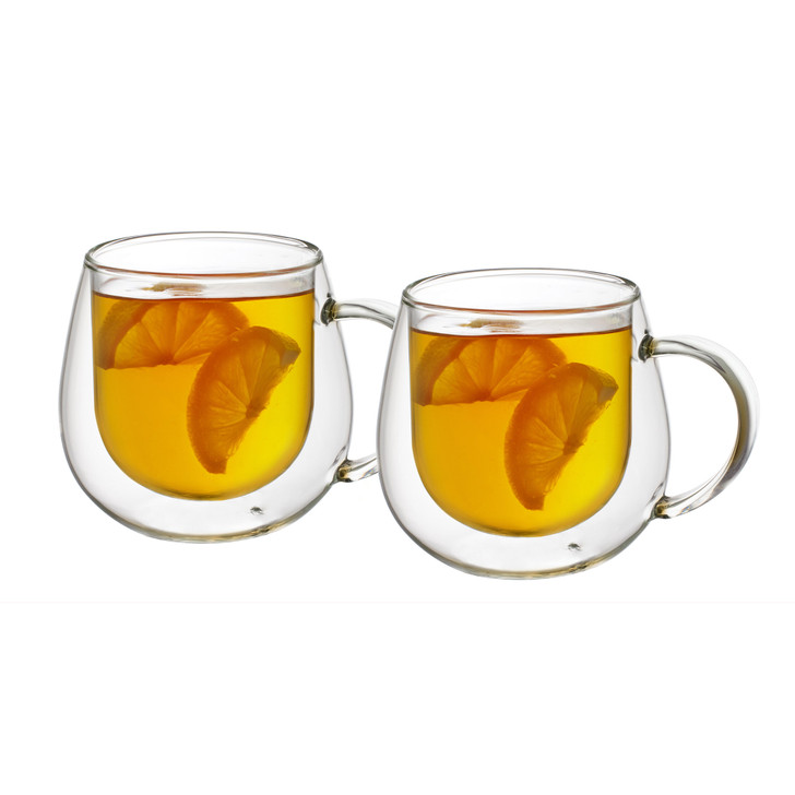 Huggie Double Wall Mug, 450ml - Set of 2