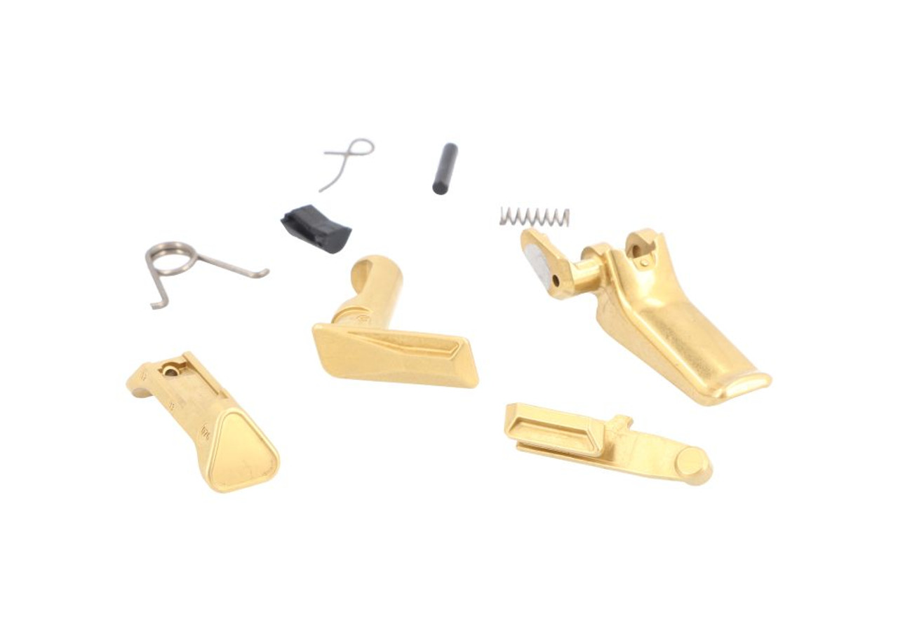 SIG Sauer P365 Controls Gold Parts Kit, TiN AB Prototype