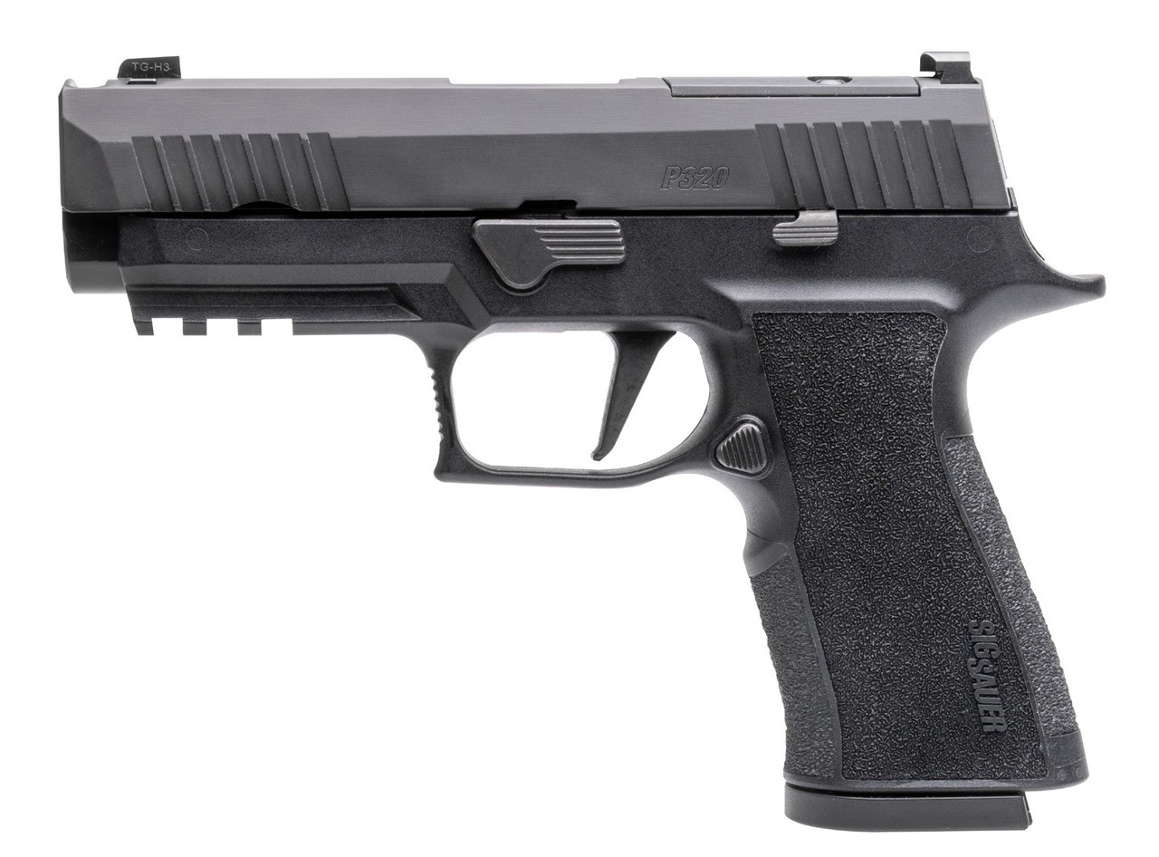 SIG Sauer P320 X-Ten Carry Comp Pistol, 10mm, 15RD, Black - AB