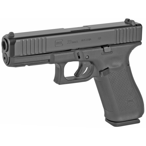 Glock 22 Gen 5 pistol, 40 Glock, .40SW Glock double stack, G22, G17, G22 Gen 3 .40, .40S&W