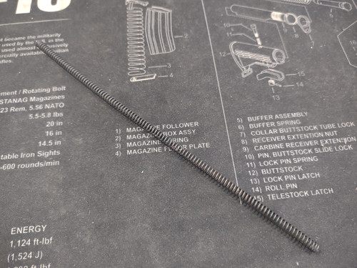 CZ VZ61 Recoil Spring, Surplus, Used